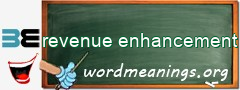 WordMeaning blackboard for revenue enhancement